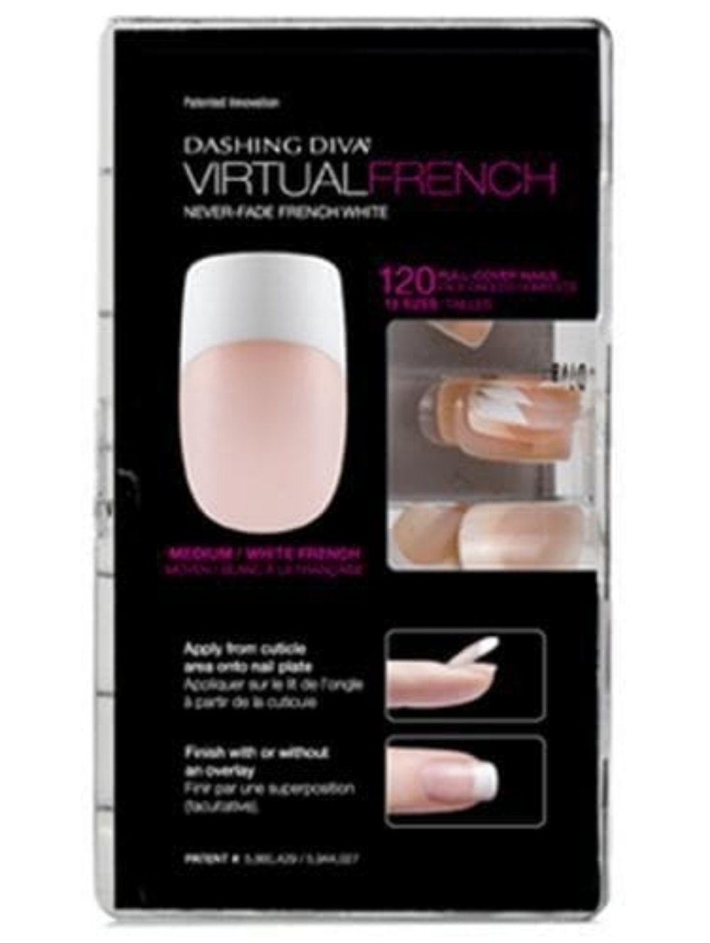 Dashing Diva Virtual Nail - French Medium Bundle
